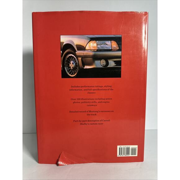 Mustang by Roger Hicks (1991, Hardcover) FORD MUSTSTANG Book 1st Edition - Picture 2 of 11